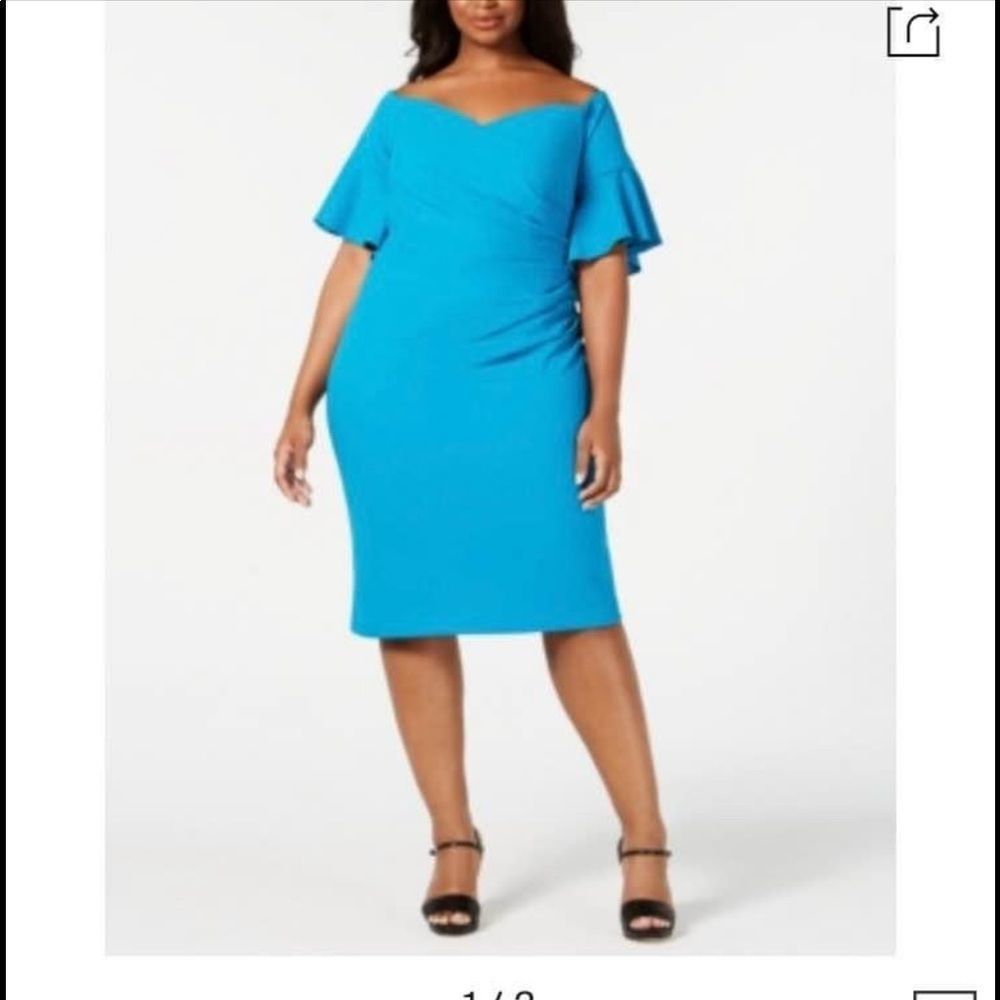 Calvin Klein Off shoulder dress